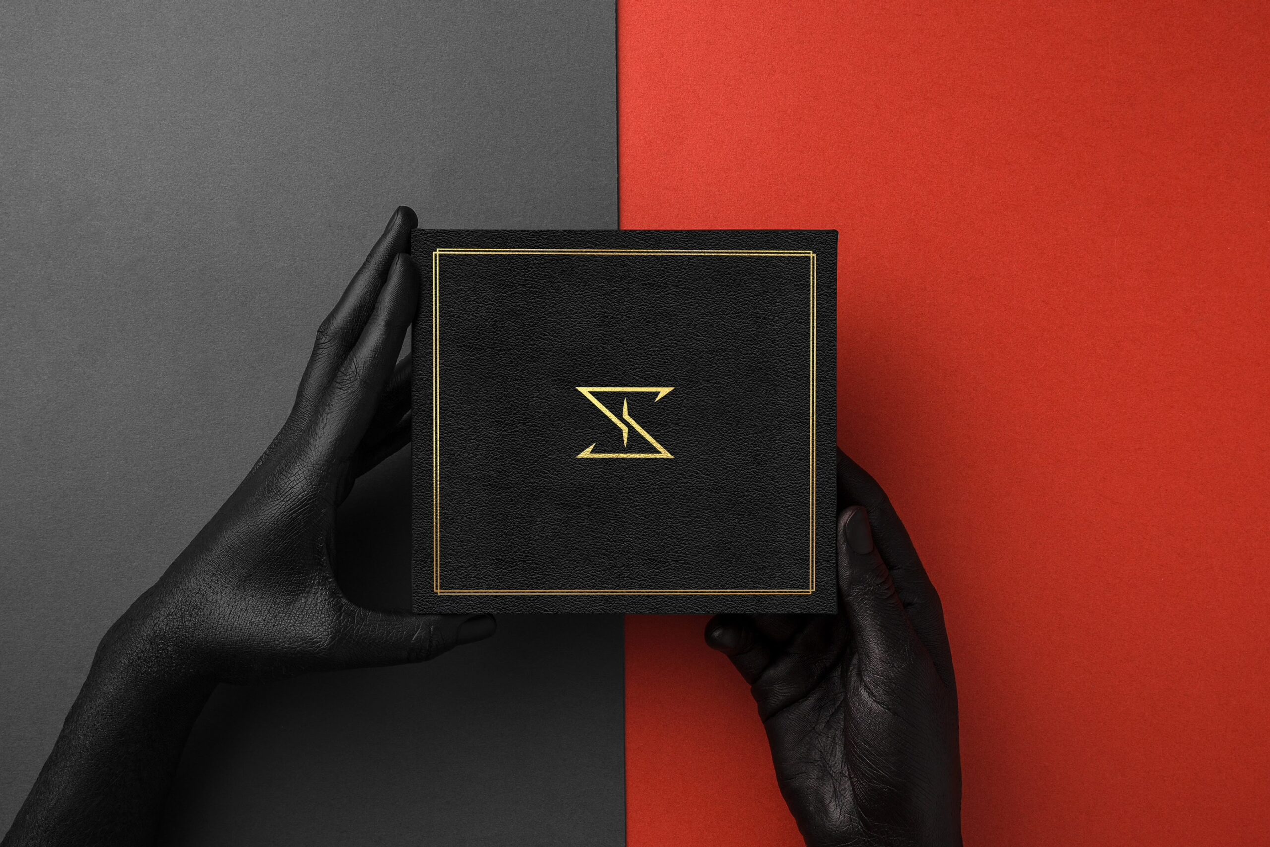 A stylized mockup of album art.