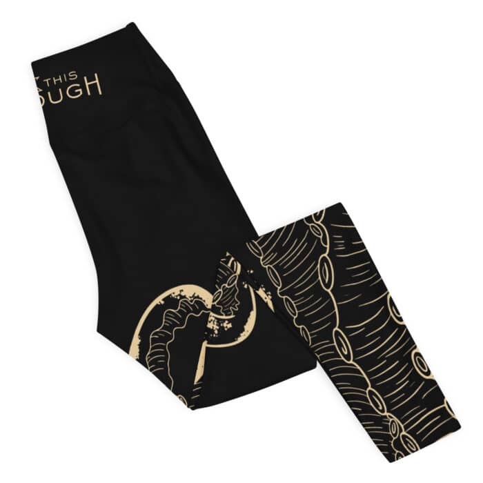 "Undertow" Kraken Yoga Leggings - Image 8